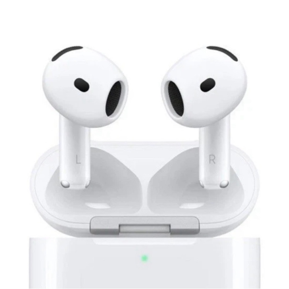 Wireless White Earbuds with Charging Case